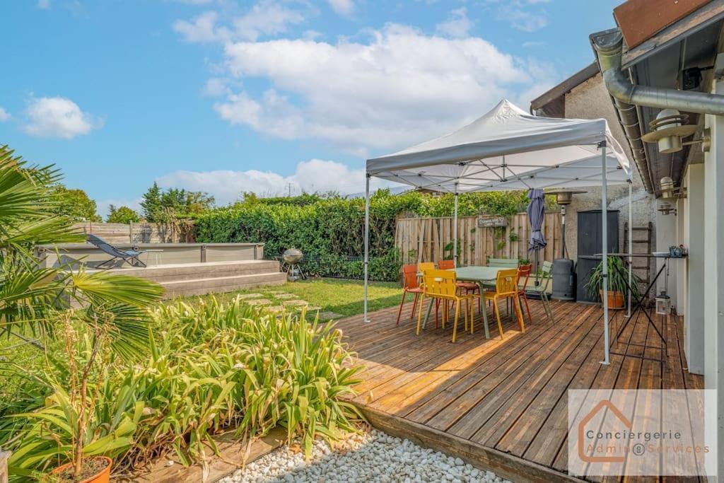 Vénissieux Maison A Lyon Parilly Avec Piscine, Jardin, Parking Prive & Proche Eurexpo מראה חיצוני תמונה
