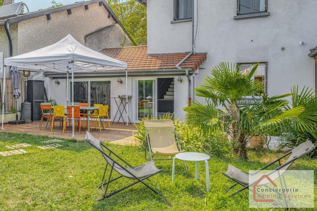 Vénissieux Maison A Lyon Parilly Avec Piscine, Jardin, Parking Prive & Proche Eurexpo מראה חיצוני תמונה